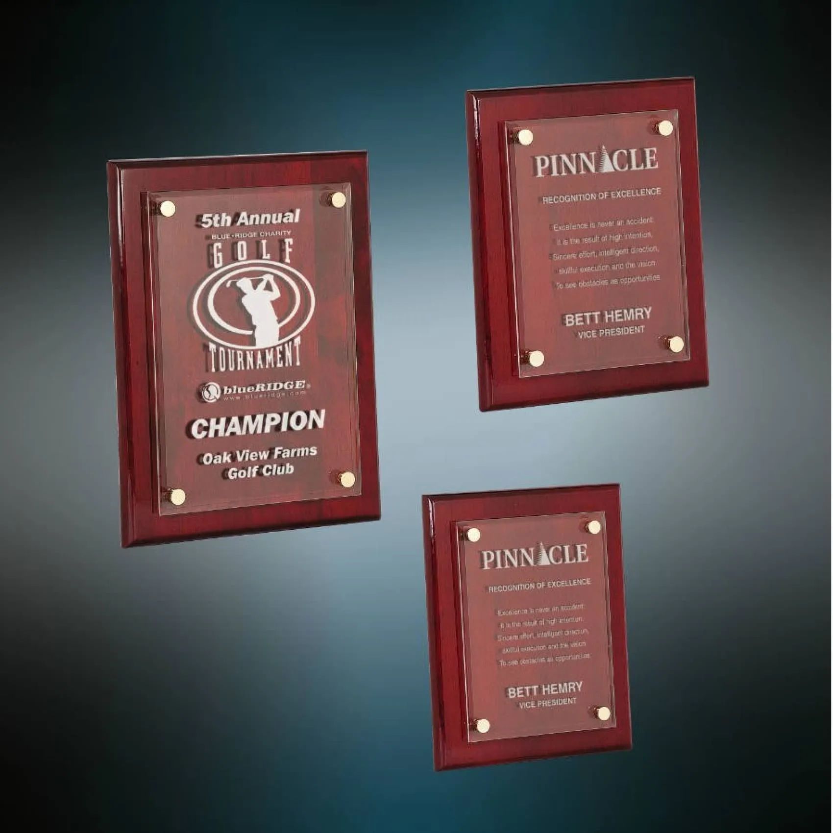 Floating Acrylic Plaque