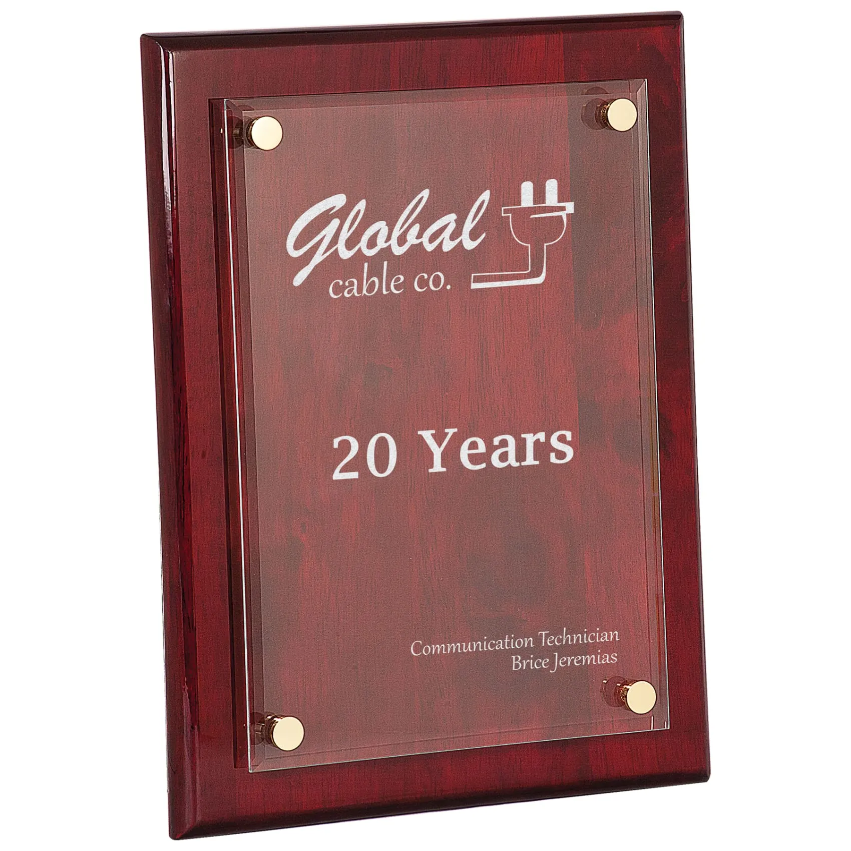 Floating Acrylic Plaque