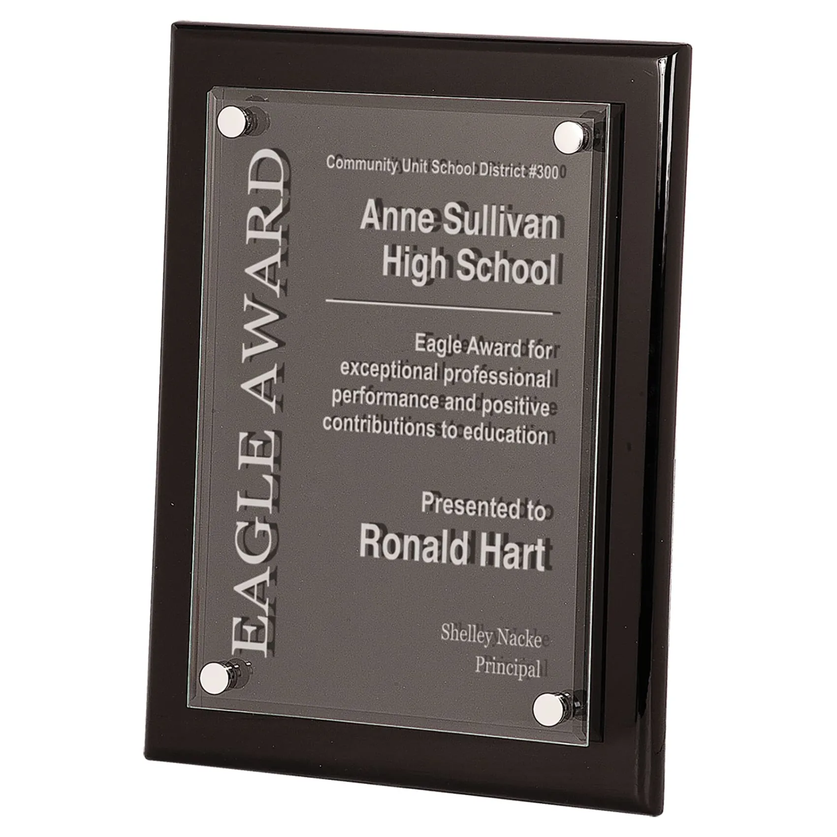 Floating Acrylic Plaque