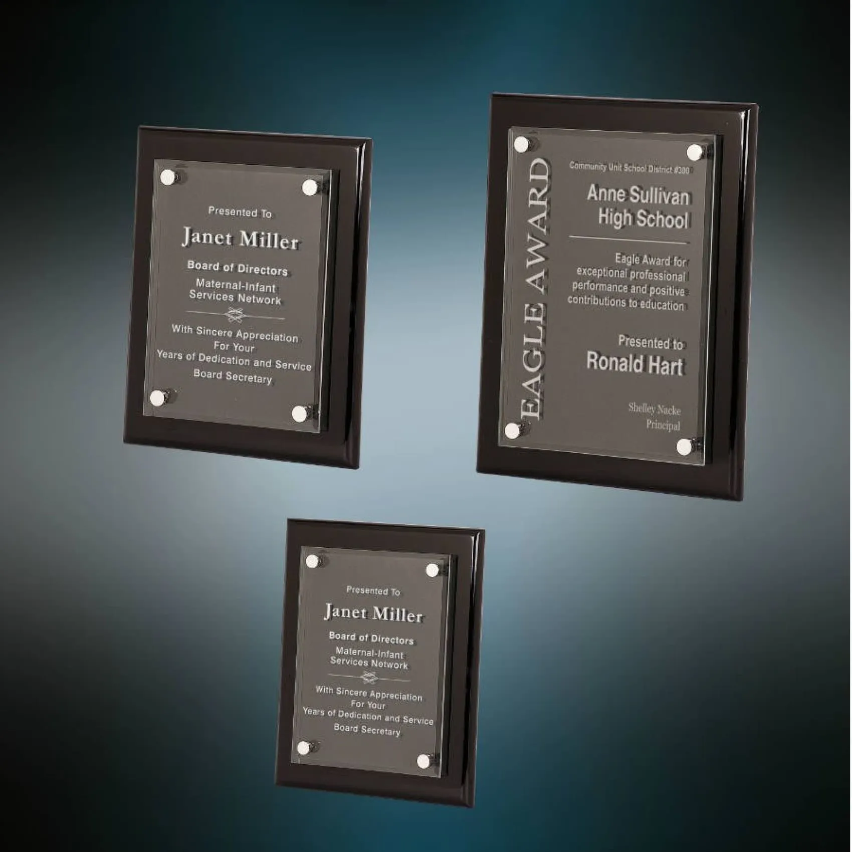 Floating Acrylic Plaque
