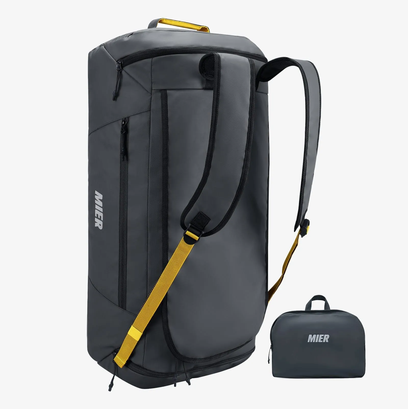 Foldable Travel Duffle Backpack with Compartment, Capacity 60L