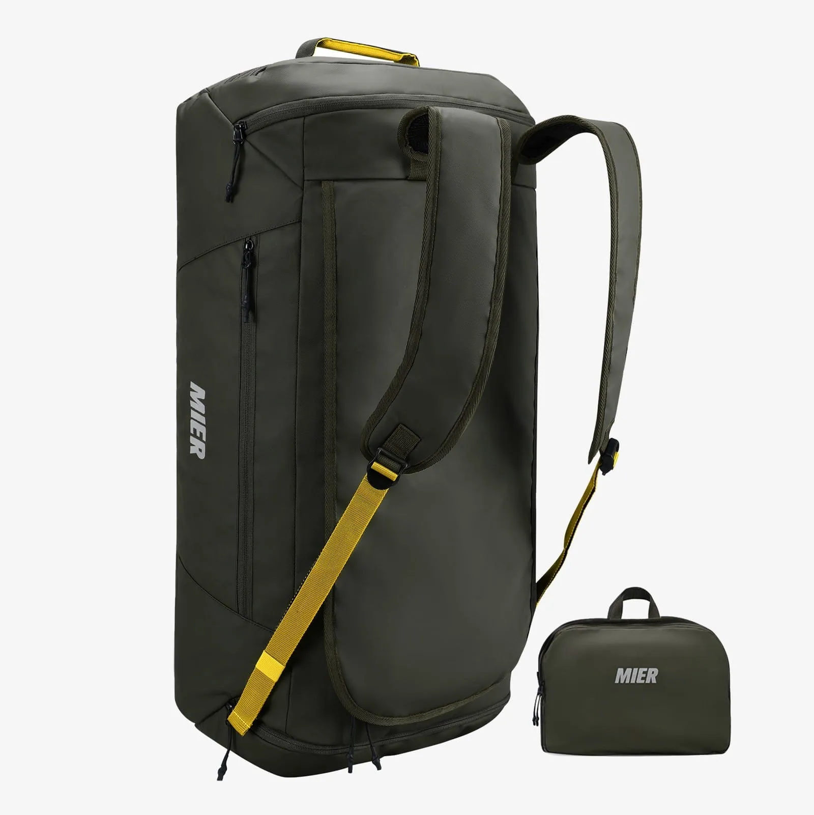 Foldable Travel Duffle Backpack with Compartment, Capacity 60L