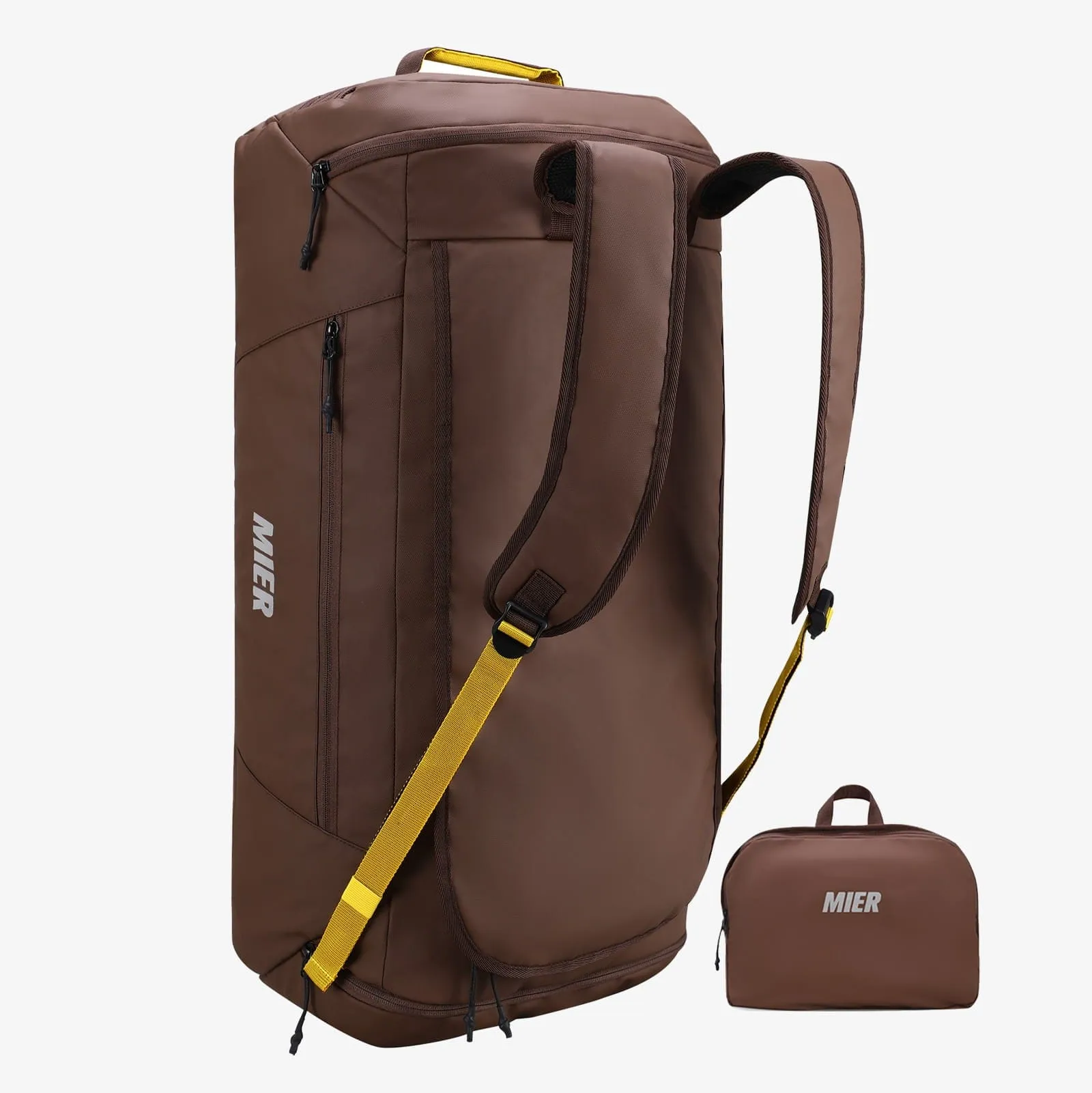 Foldable Travel Duffle Backpack with Compartment, Capacity 60L