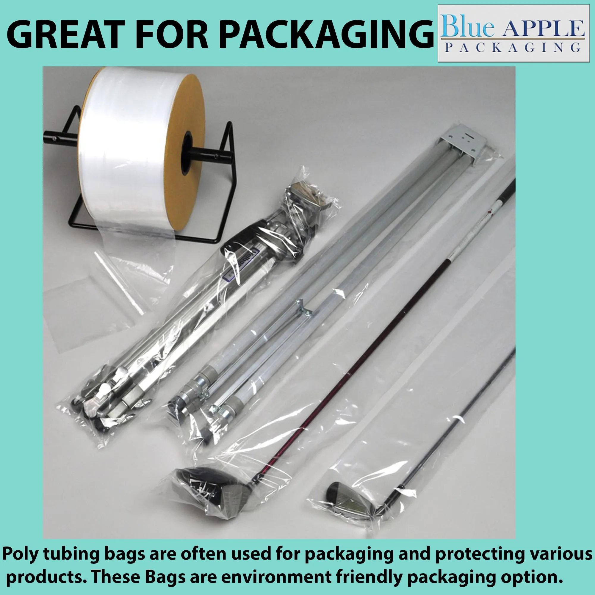 Food Grade Poly Tubing Roll Bags 3Mil 16x1450ft- Impulse Heat Sealer