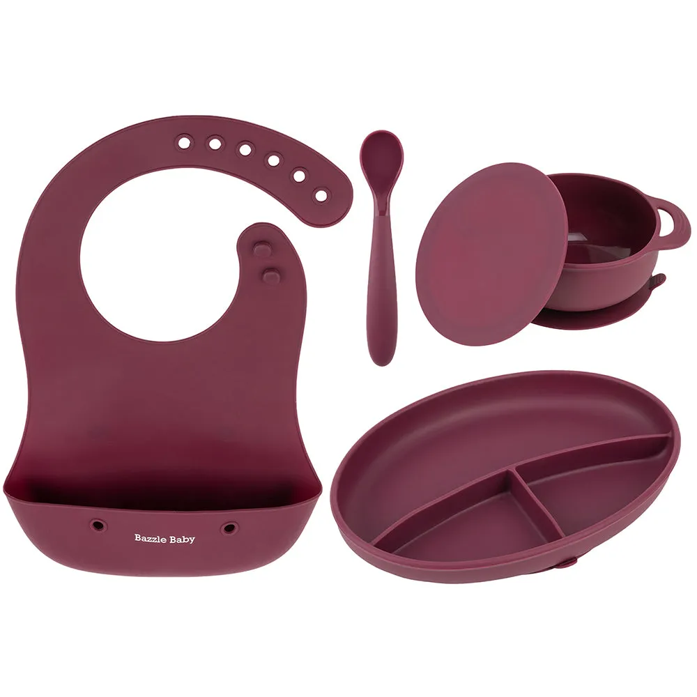 Foodie® Feeding Set: Cranberry