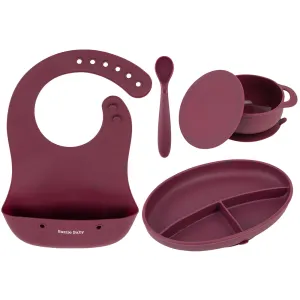 Foodie® Feeding Set: Cranberry