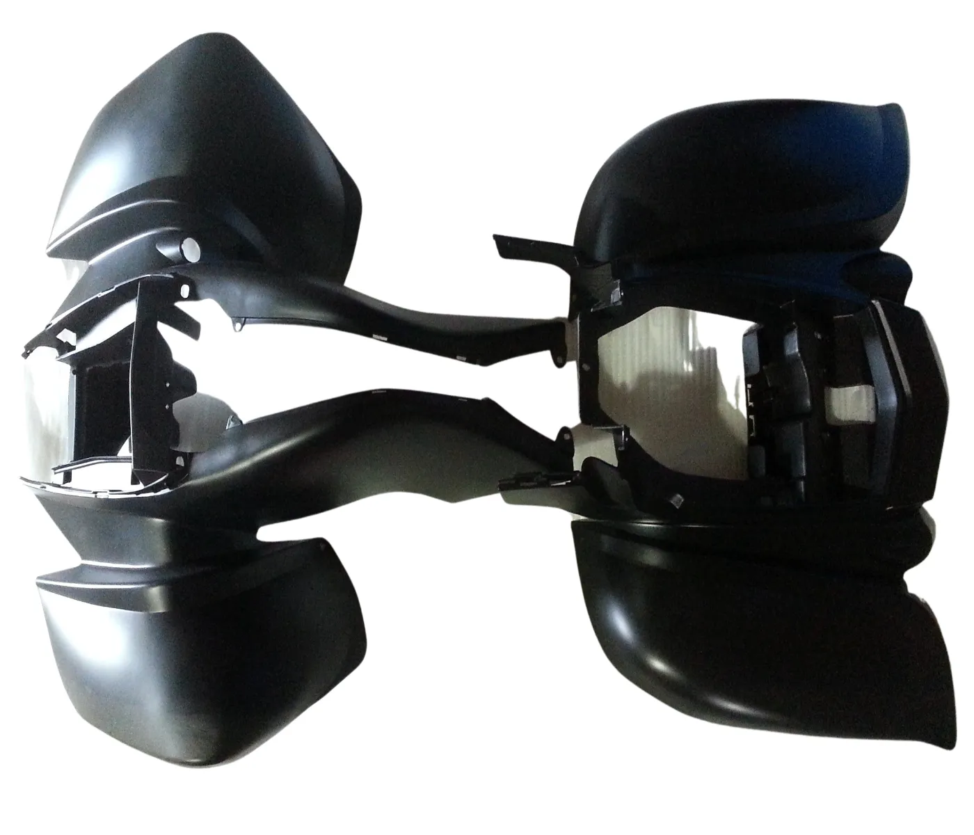 FQBA5 COMPLETE FAIRING BASHAN BS200S-7 / BS250S-11B QUADS BLACK