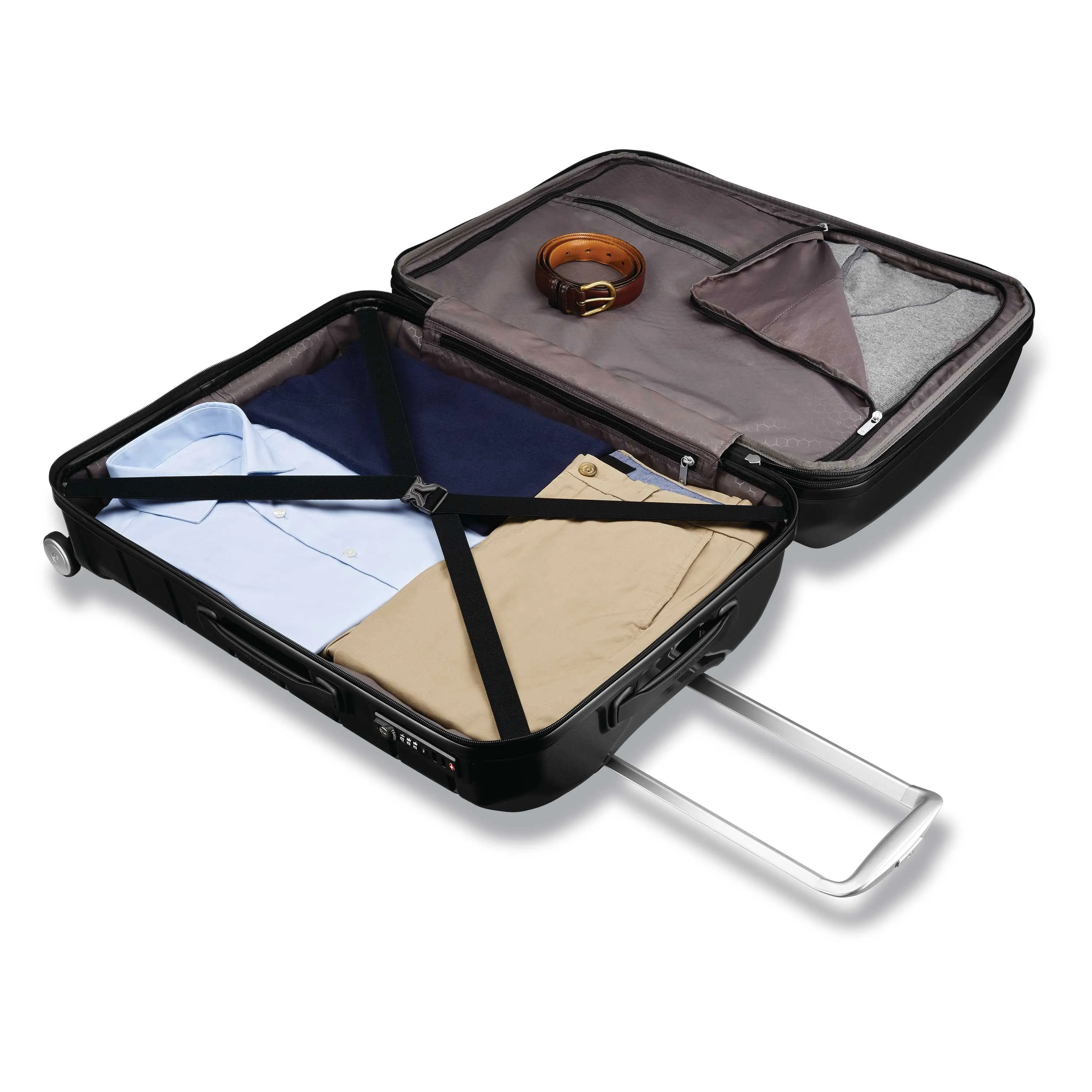 Freeform 28" Large Checked Spinner Luggage