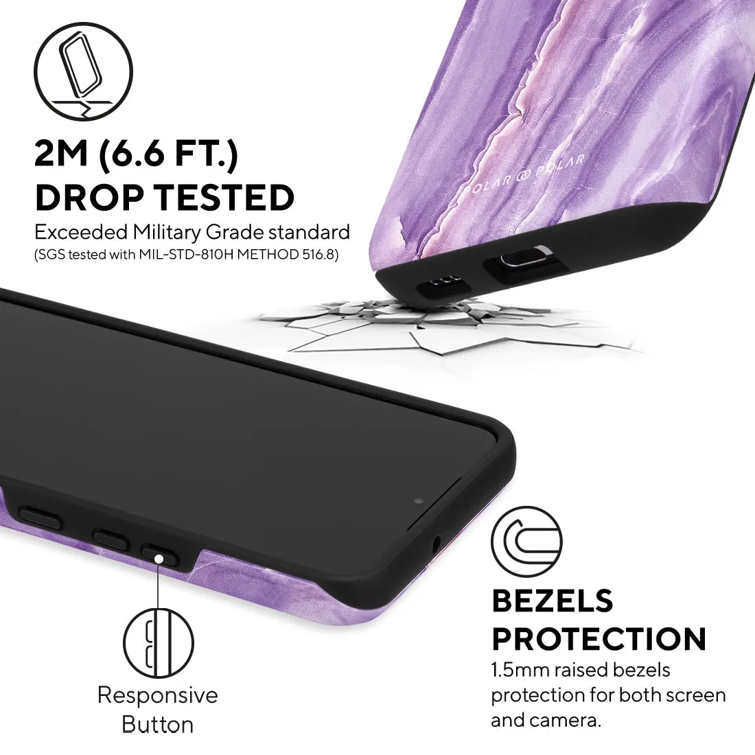 French Violet Custom - Samsung Galaxy S22 5G Case