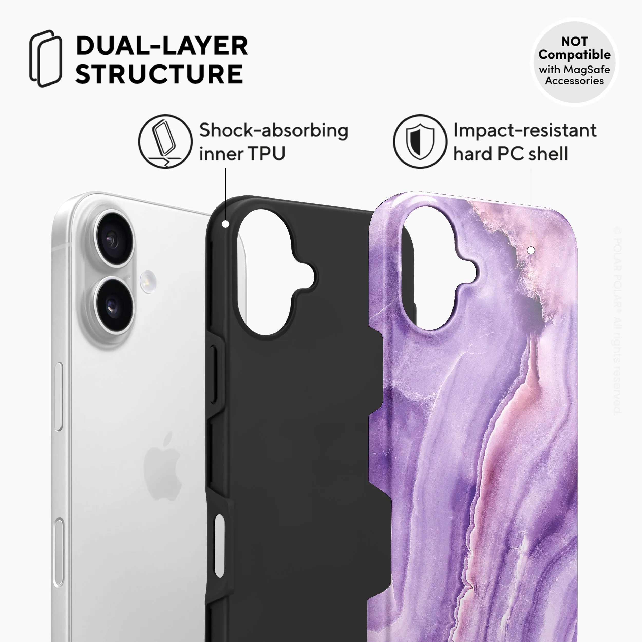 French Violet - iPhone 16 Plus Case