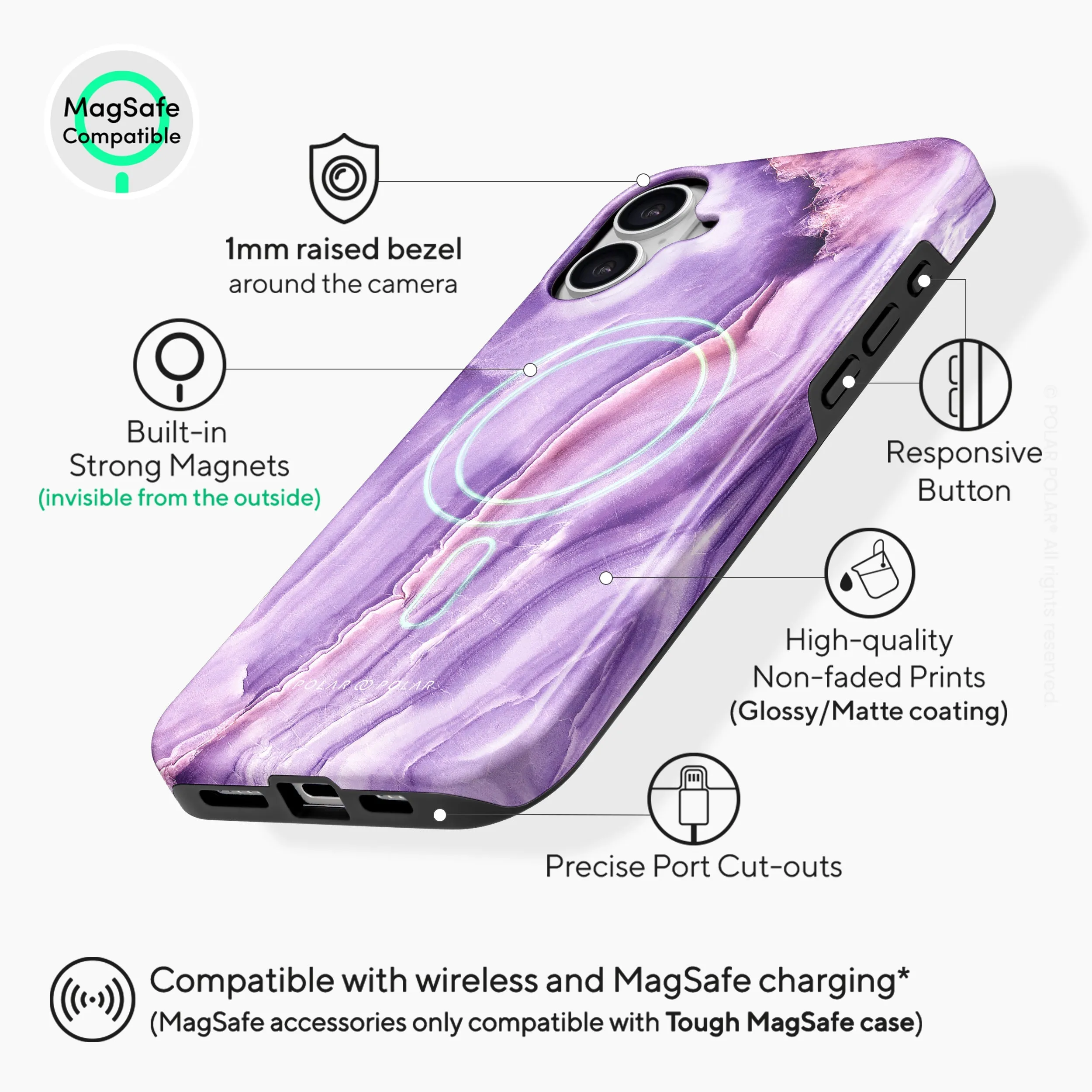 French Violet - iPhone 16 Plus Case