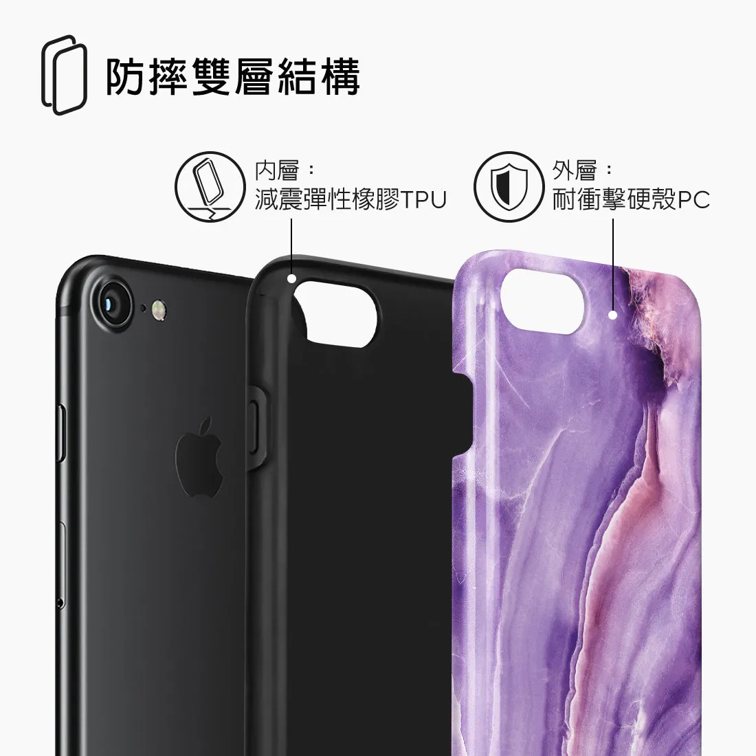 French Violet - iPhone SE3 / SE2 / 8 / 7 Case
