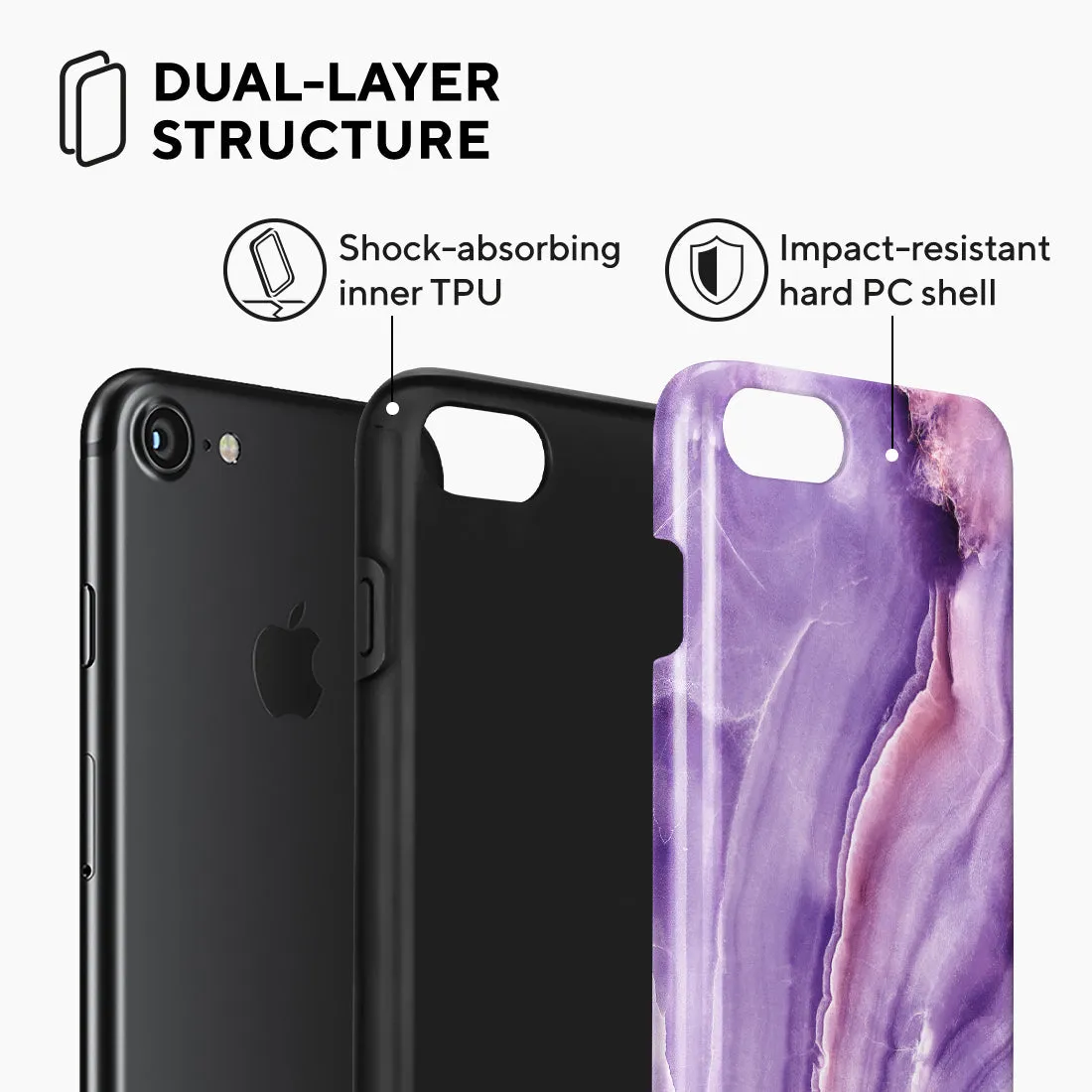 French Violet - iPhone SE3 / SE2 / 8 / 7 Case