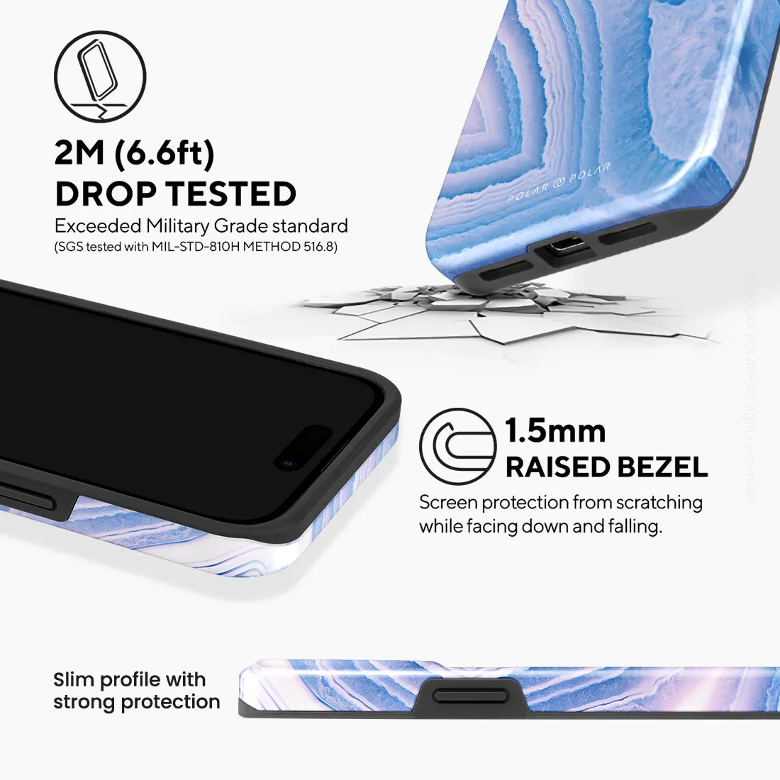 Frozen River Custom - iPhone 15 Pro Max Case