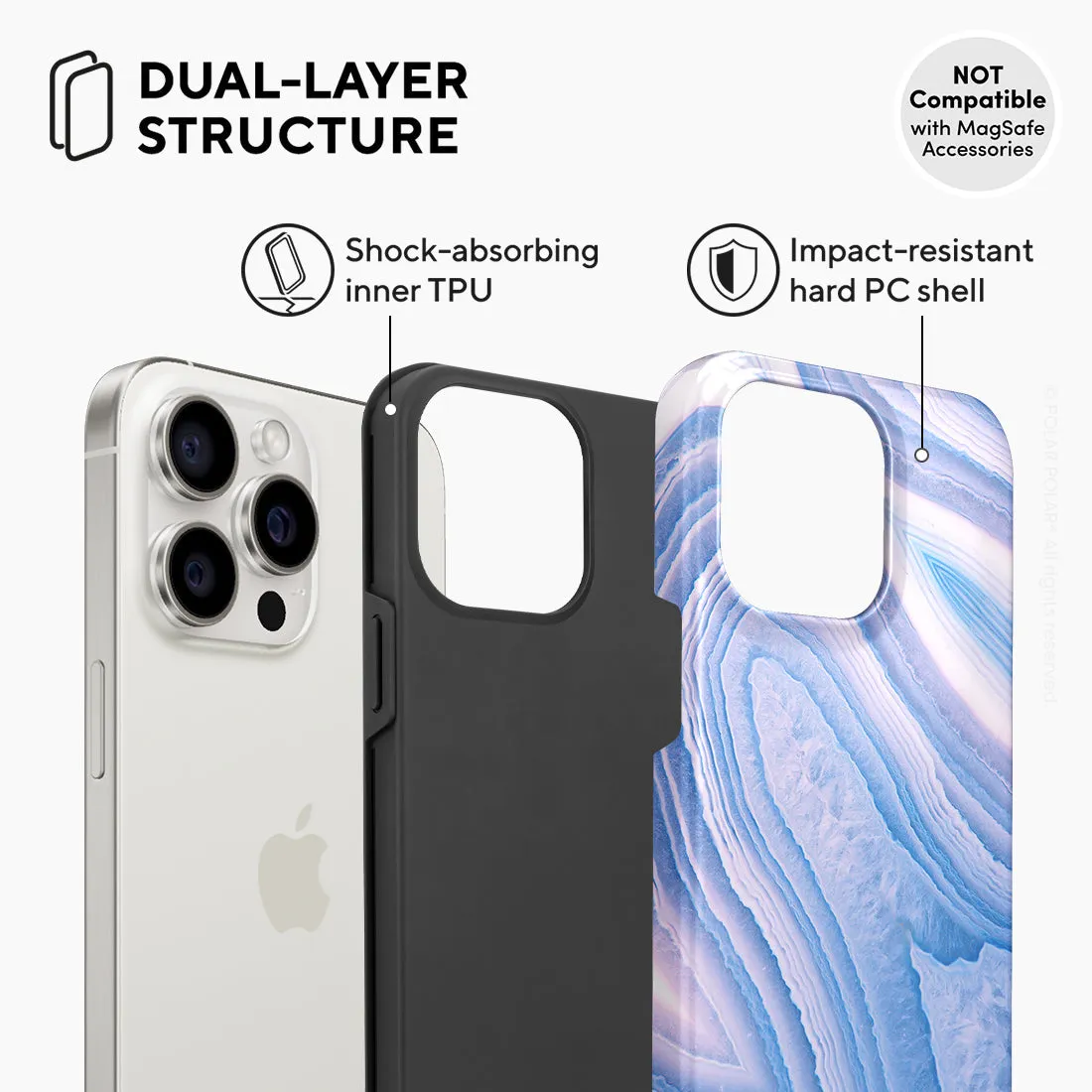 Frozen River Custom - iPhone 15 Pro Max Case