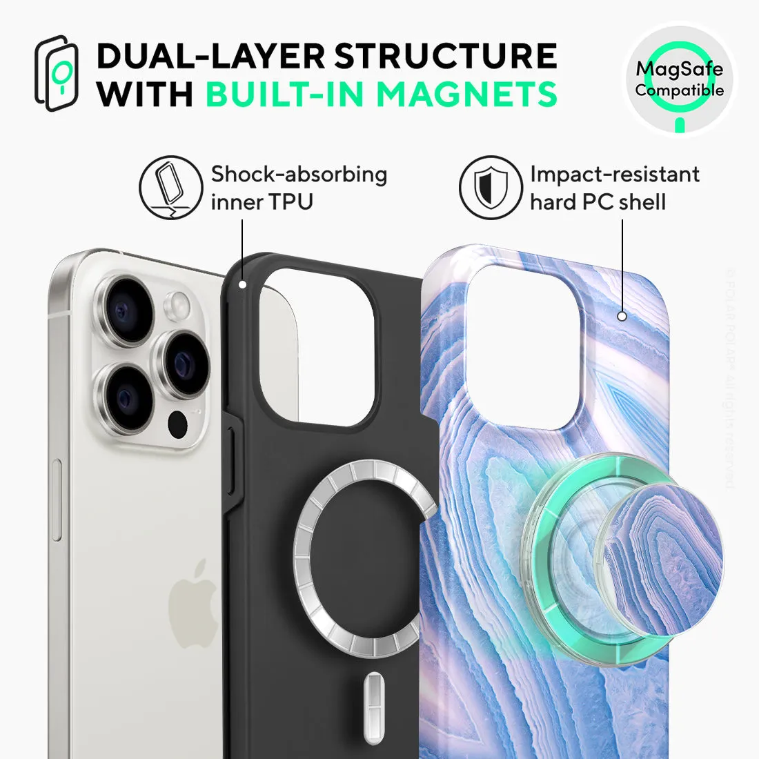 Frozen River Custom - iPhone 15 Pro Max Case