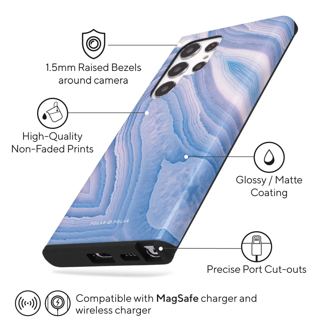 Frozen River Custom - Samsung Galaxy S22 Ultra 5G Case