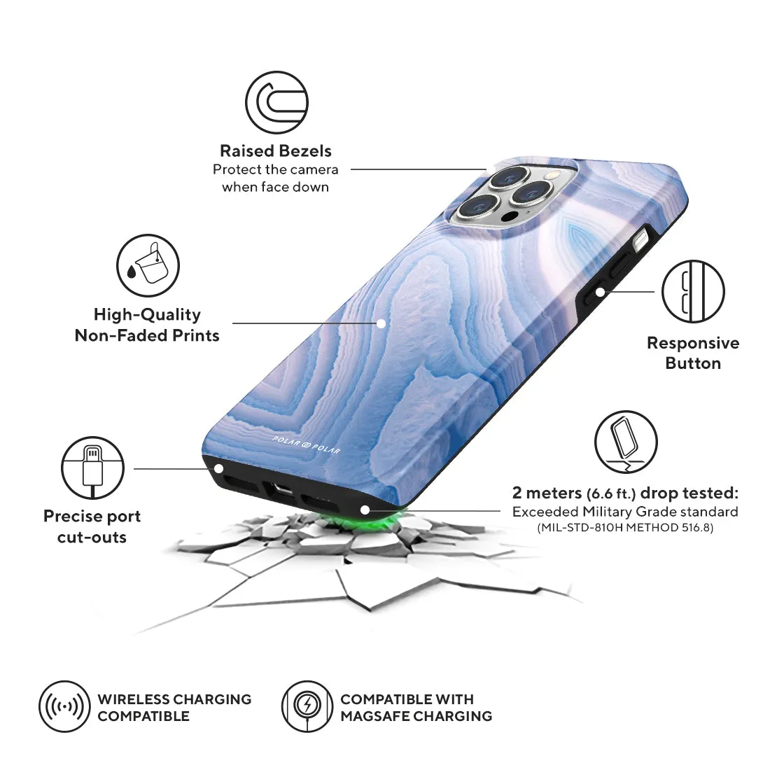 Frozen River - iPhone 13 Pro Max Case