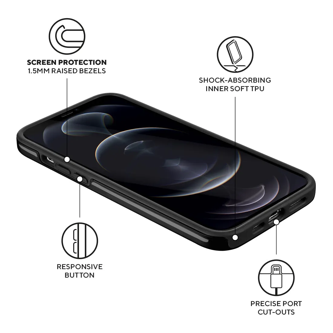 Fujisan Black Ice Cream Custom - iPhone 12 Pro Max Case