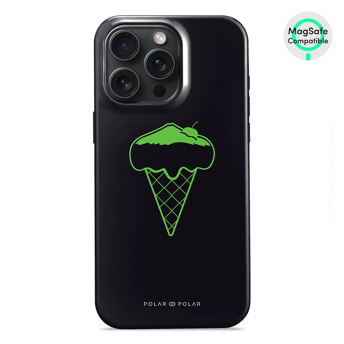 Fujisan Black Ice Cream Custom - iPhone 15 Pro Max Case