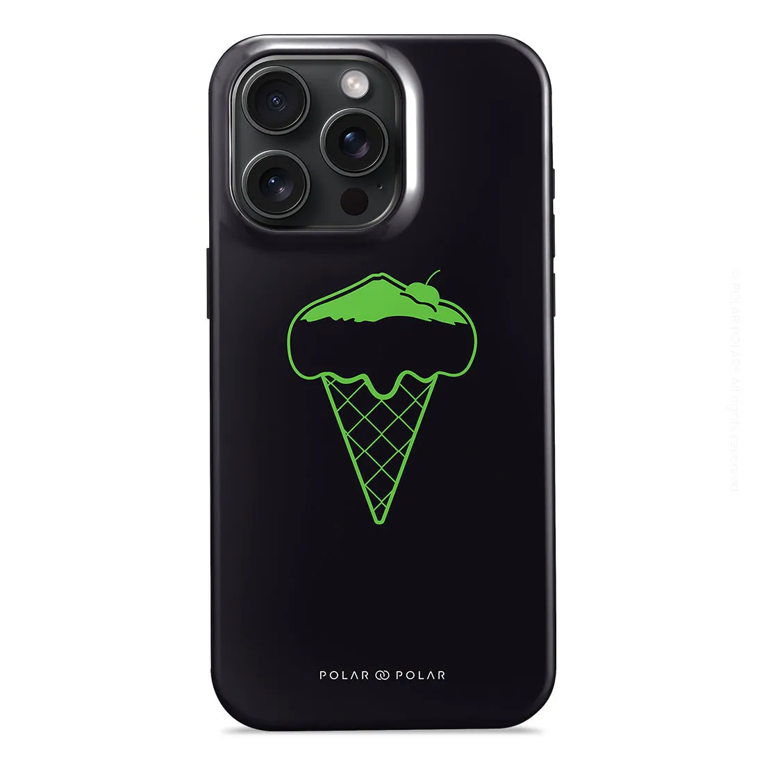 Fujisan Black Ice Cream Custom - iPhone 15 Pro Max Case