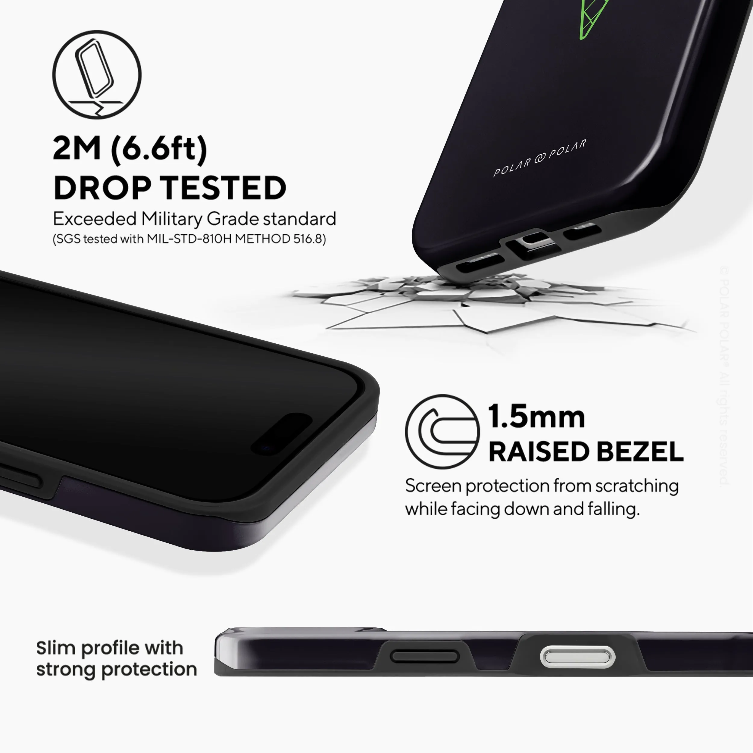 Fujisan Black Ice Cream - iPhone 16 Case