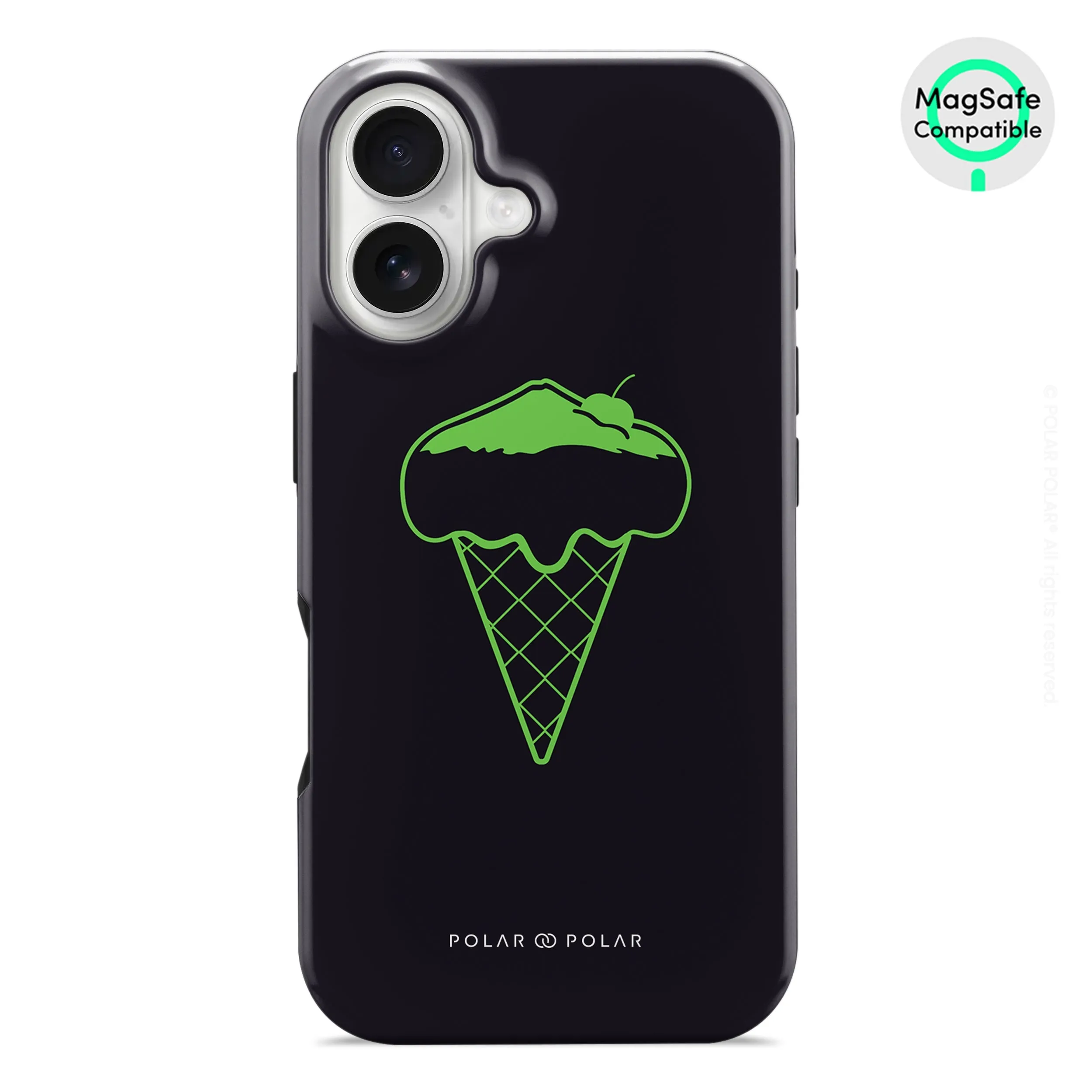 Fujisan Black Ice Cream - iPhone 16 Case