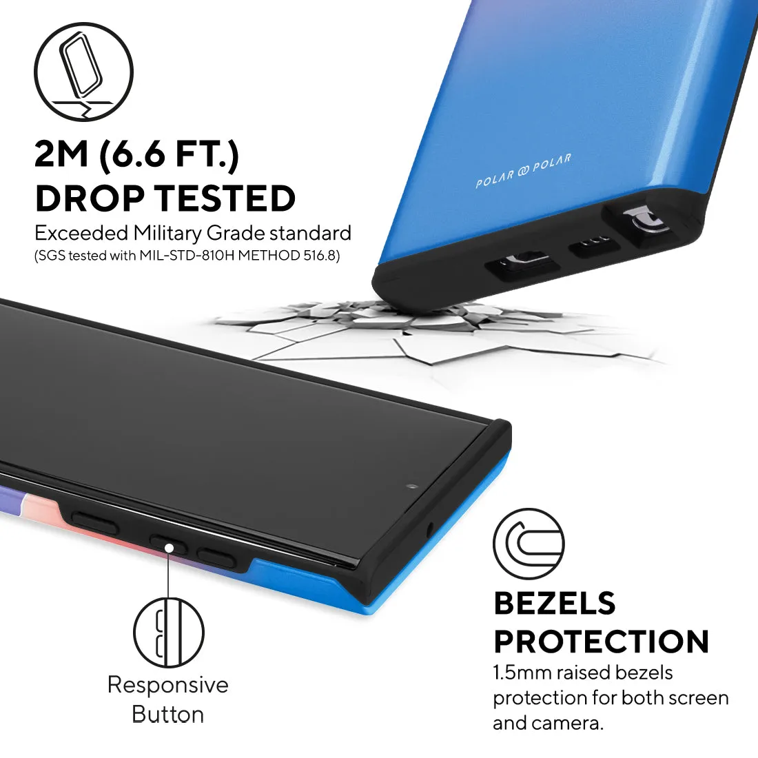 Fujisan Blue Custom - Samsung Galaxy S22 Ultra 5G Case