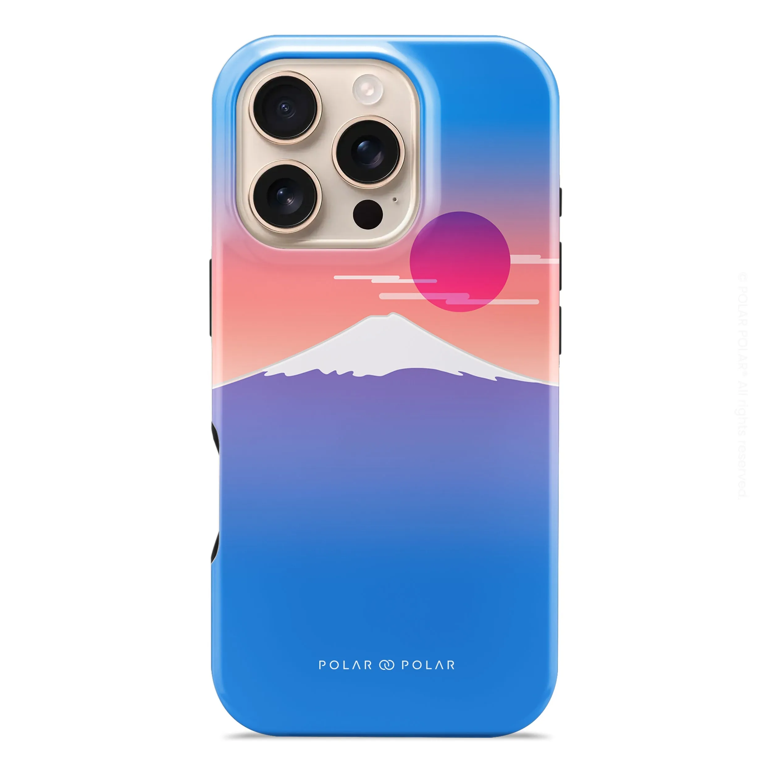 Fujisan Blue - iPhone 16 Pro Case