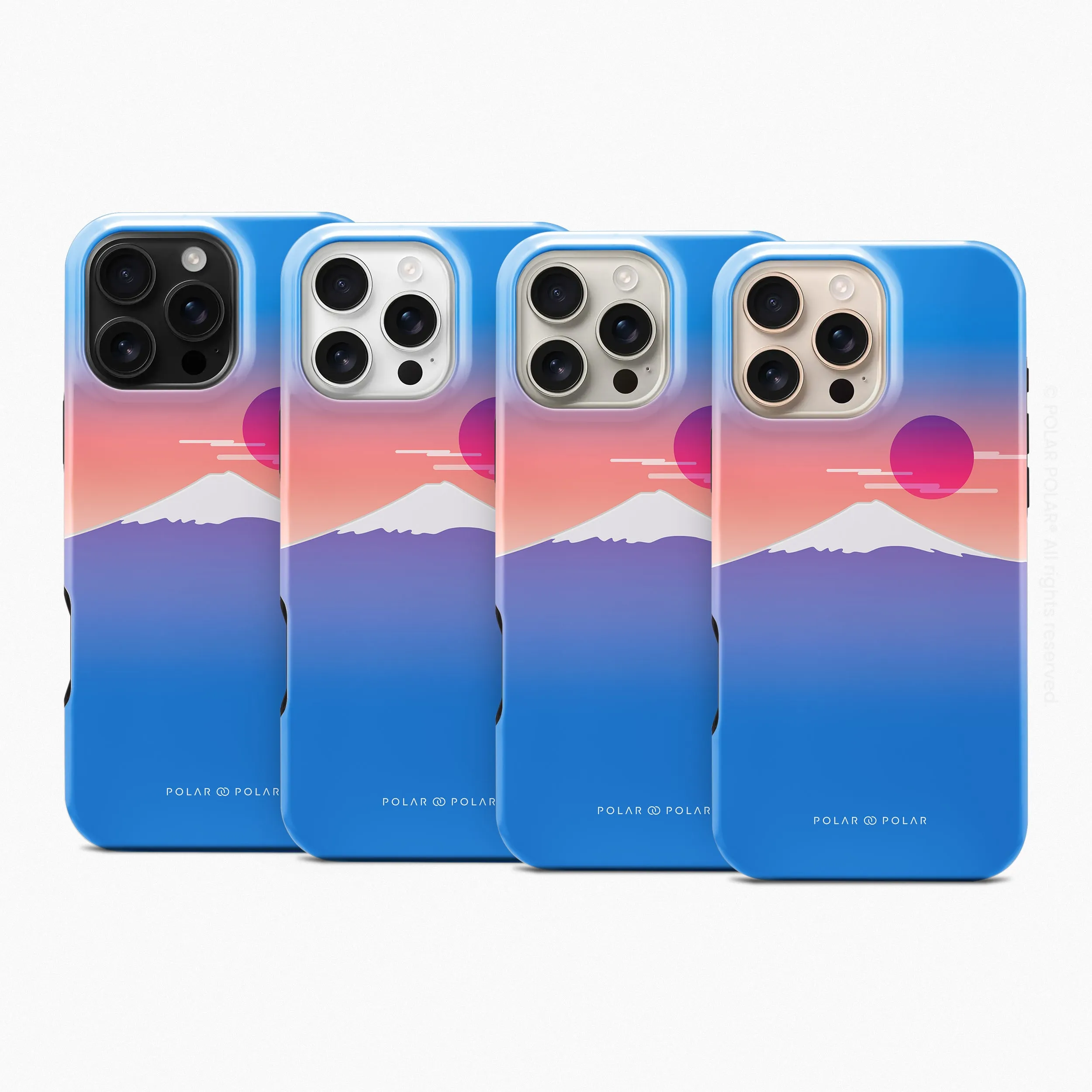 Fujisan Blue - iPhone 16 Pro Max Case