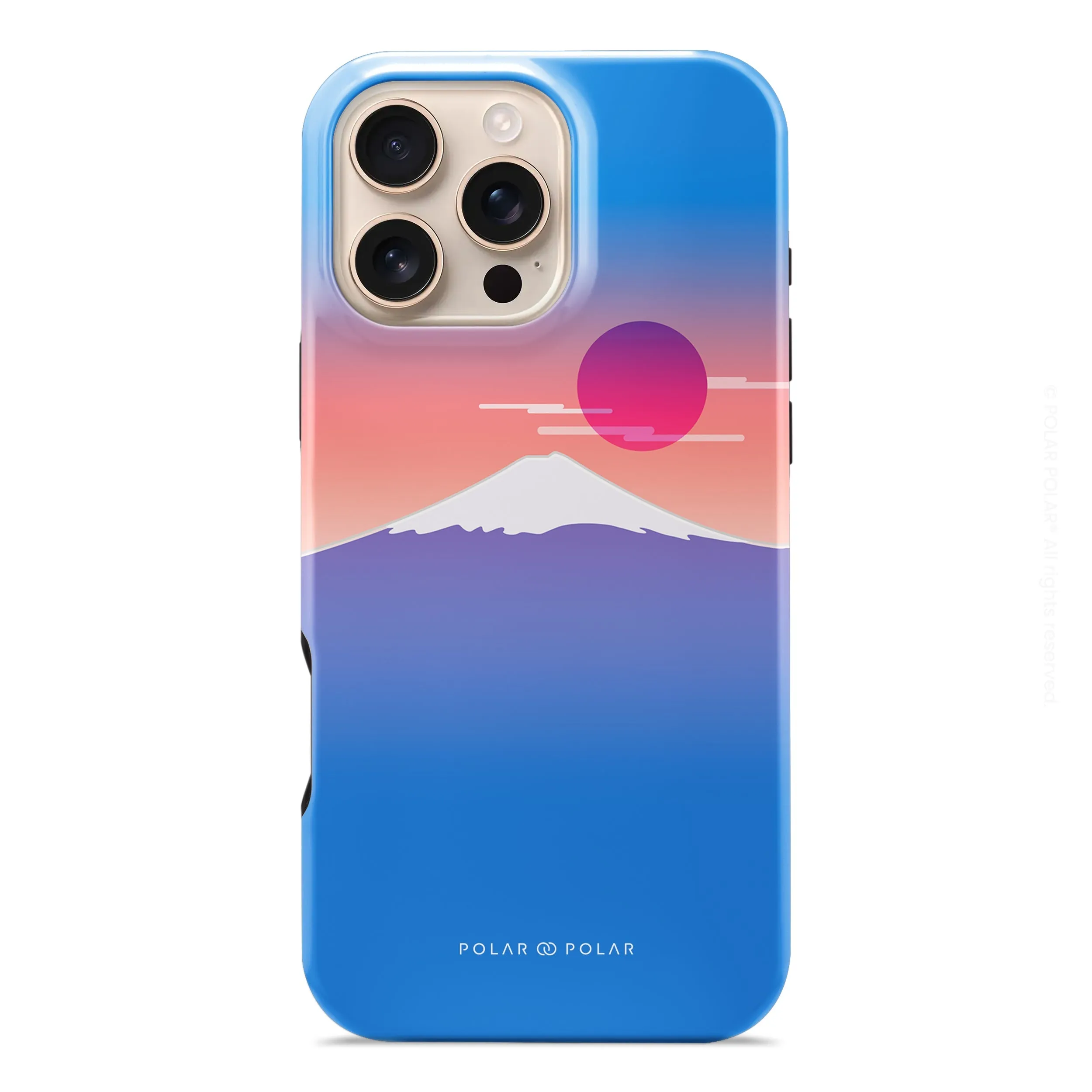 Fujisan Blue - iPhone 16 Pro Max Case
