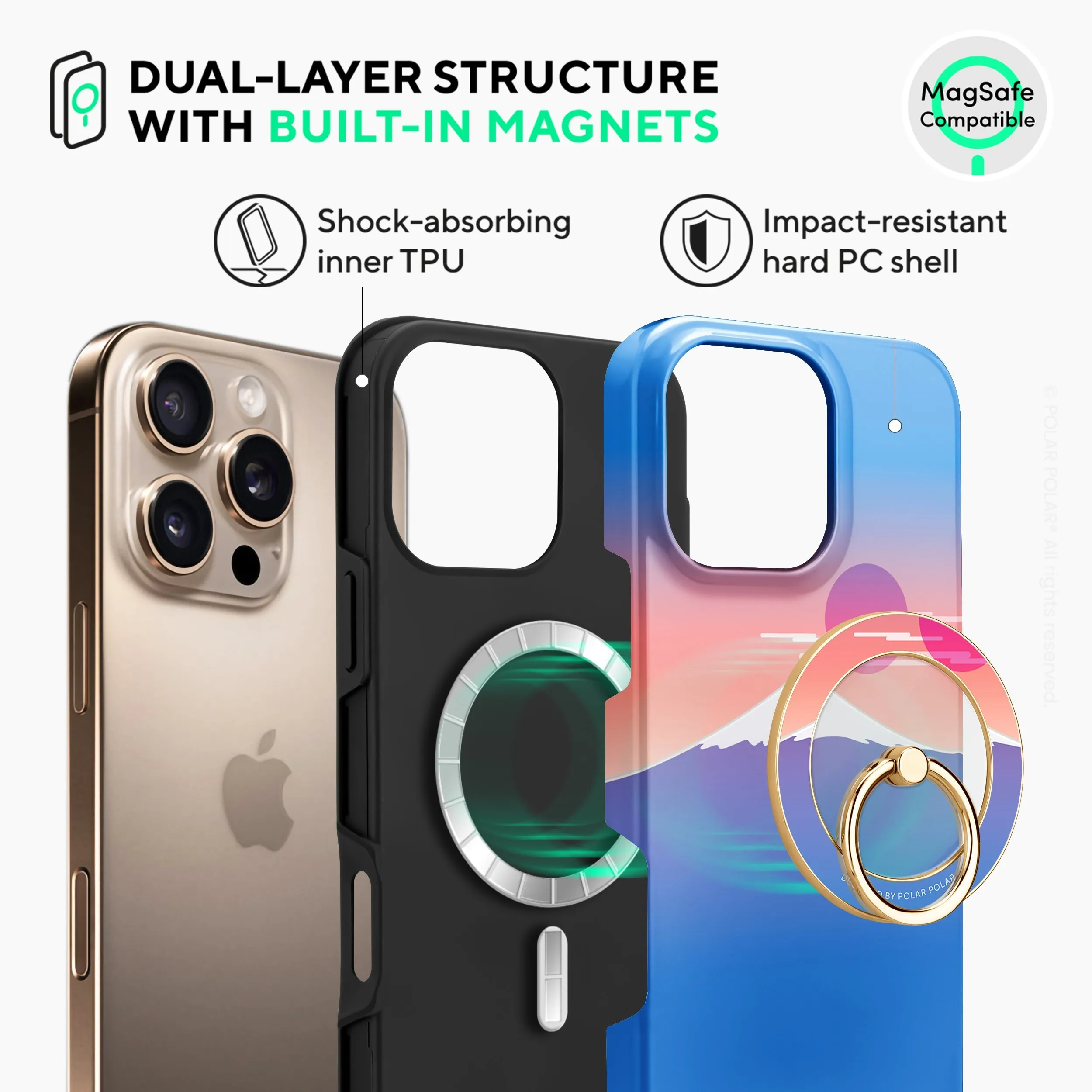 Fujisan Blue - iPhone 16 Pro Max Case