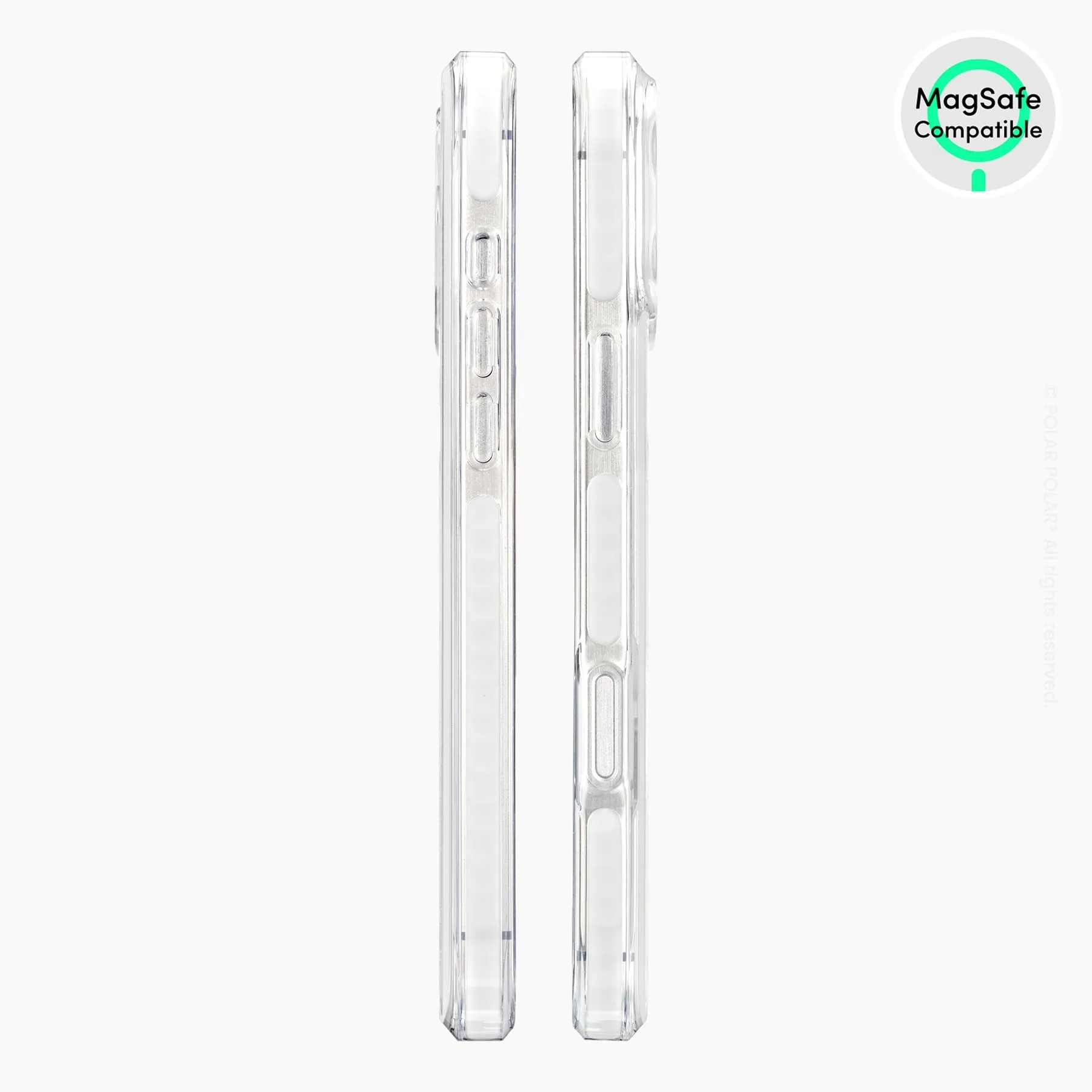 Fujisan Blue - iPhone 16 Pro Max Clear Bumper MagSafe Case