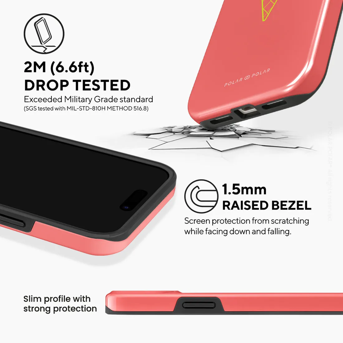 Fujisan Coral Ice Cream Custom - iPhone 15 Plus Case
