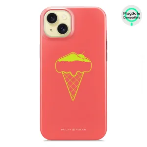 Fujisan Coral Ice Cream Custom - iPhone 15 Plus Case
