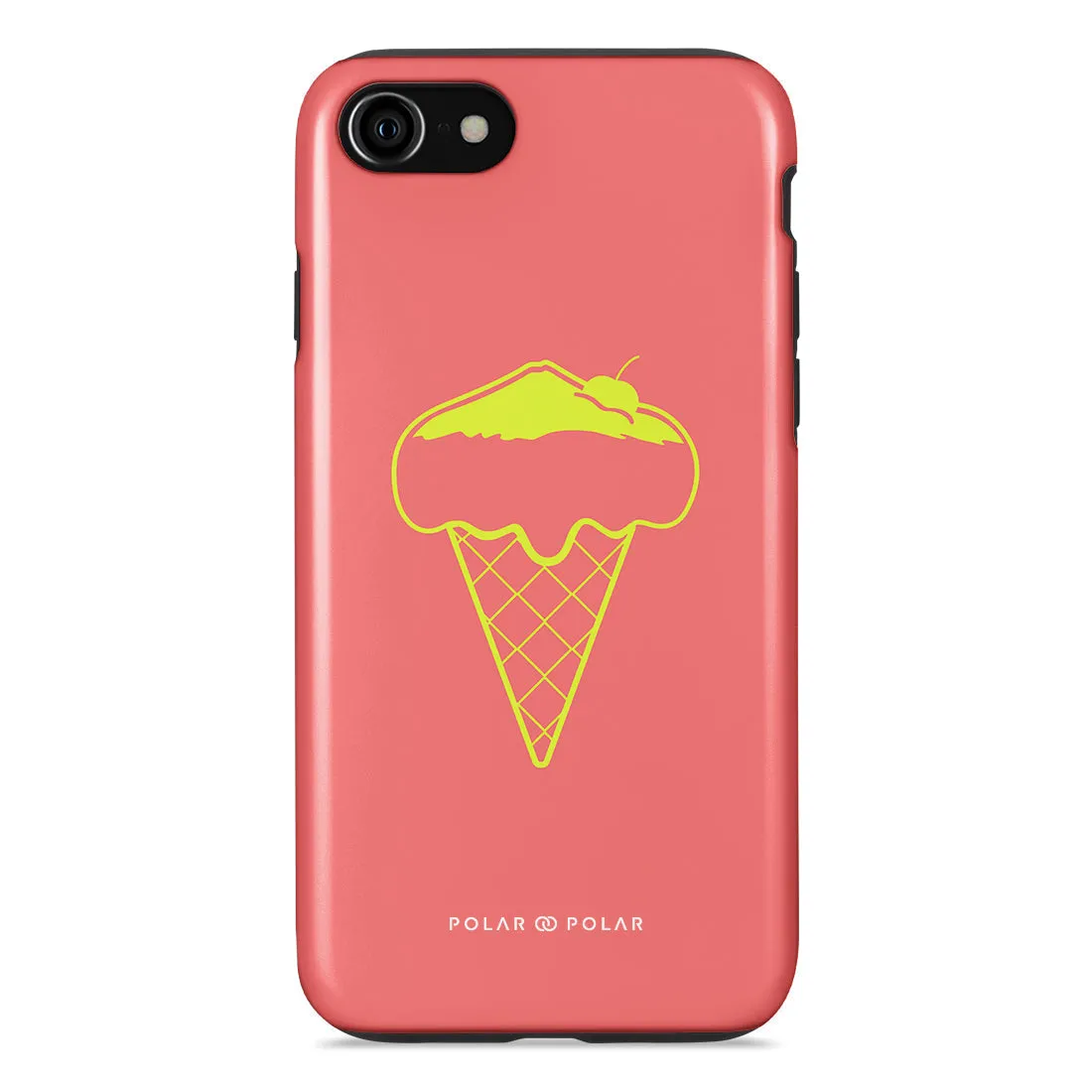 Fujisan Coral Ice Cream Custom - iPhone SE3 / SE2 / 8 / 7 Case