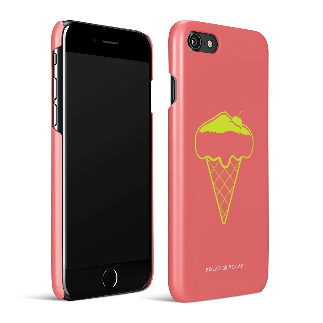Fujisan Coral Ice Cream Custom - iPhone SE3 / SE2 / 8 / 7 Case