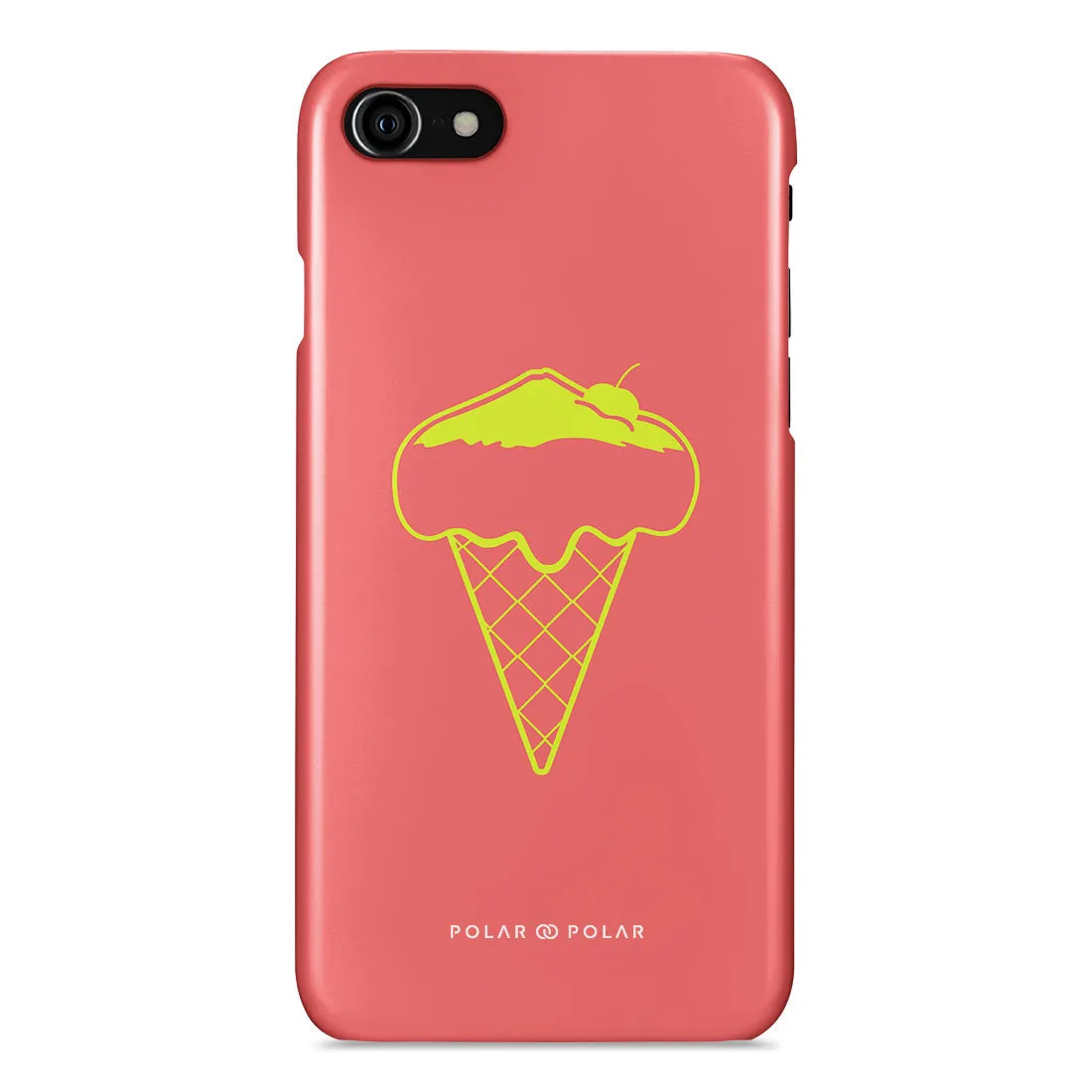 Fujisan Coral Ice Cream Custom - iPhone SE3 / SE2 / 8 / 7 Case