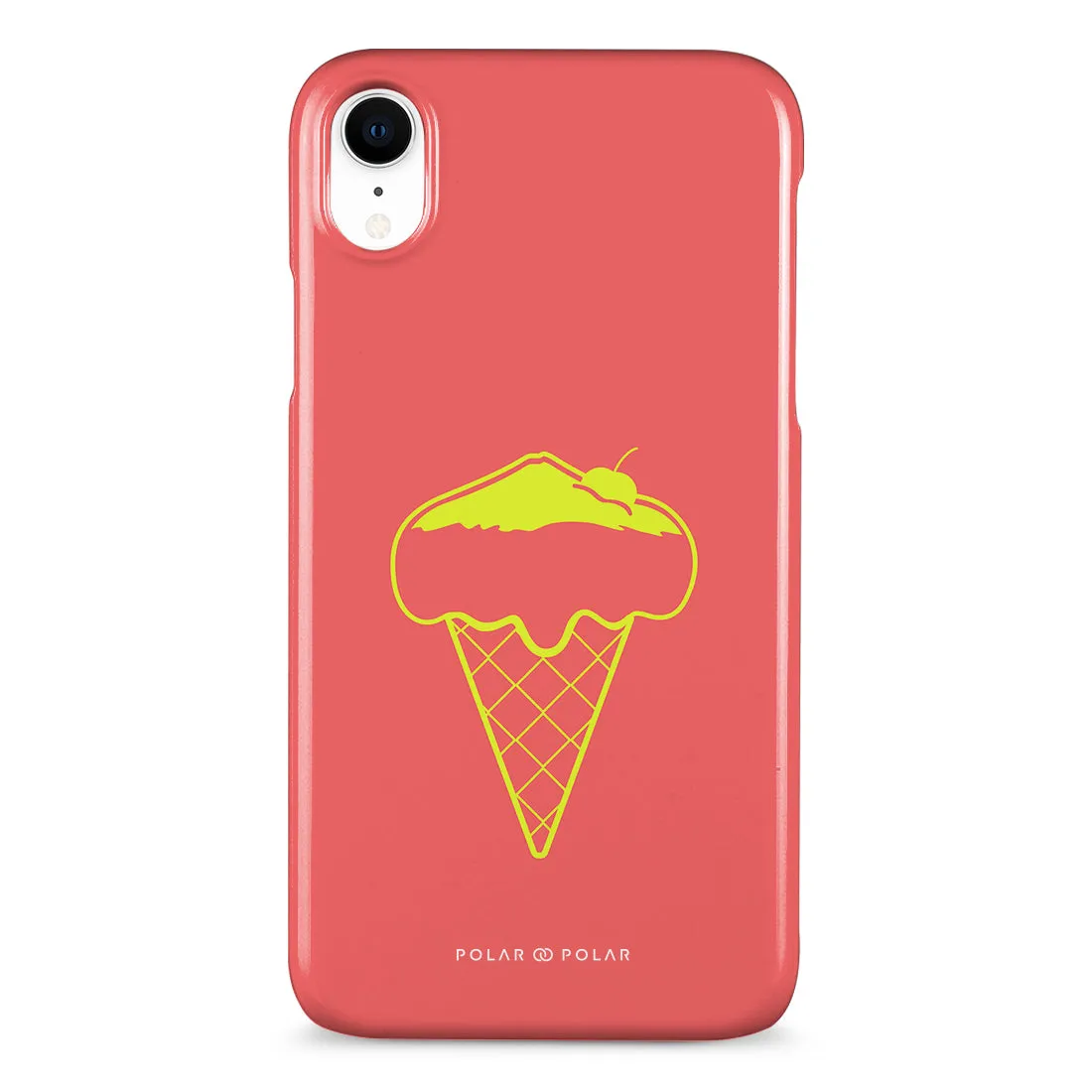 Fujisan Coral Ice Cream - iPhone XR Custom Case