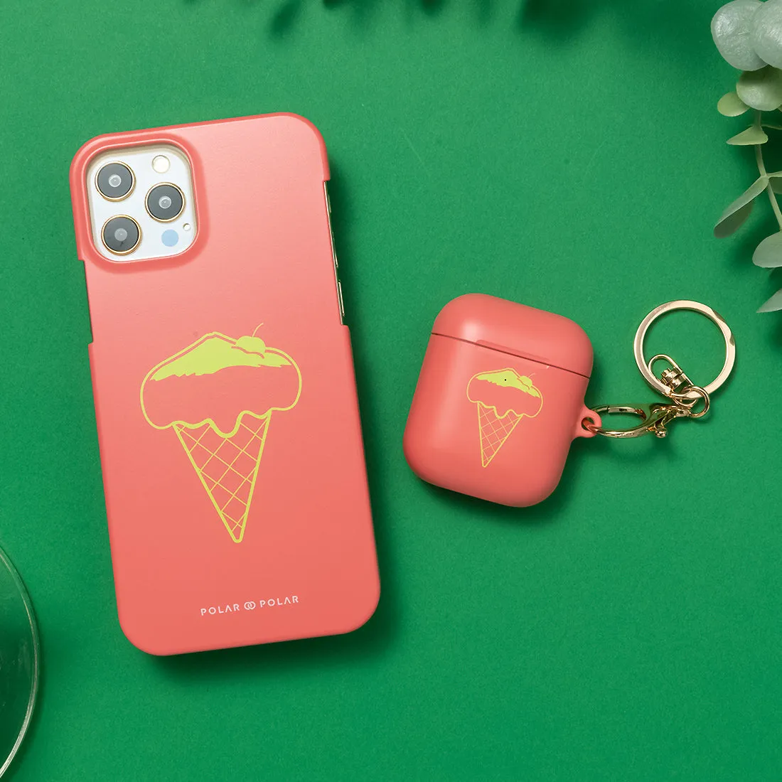 Fujisan Coral Ice Cream - iPhone XR Custom Case
