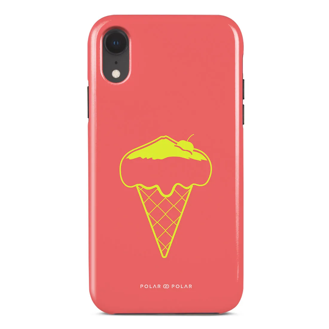 Fujisan Coral Ice Cream - iPhone XR Custom Case