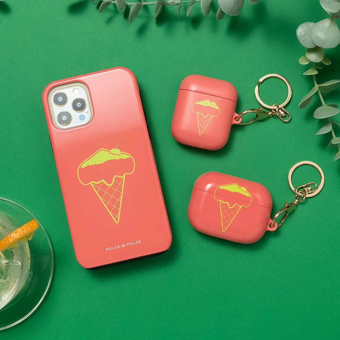 Fujisan Coral Ice Cream - iPhone XR Custom Case