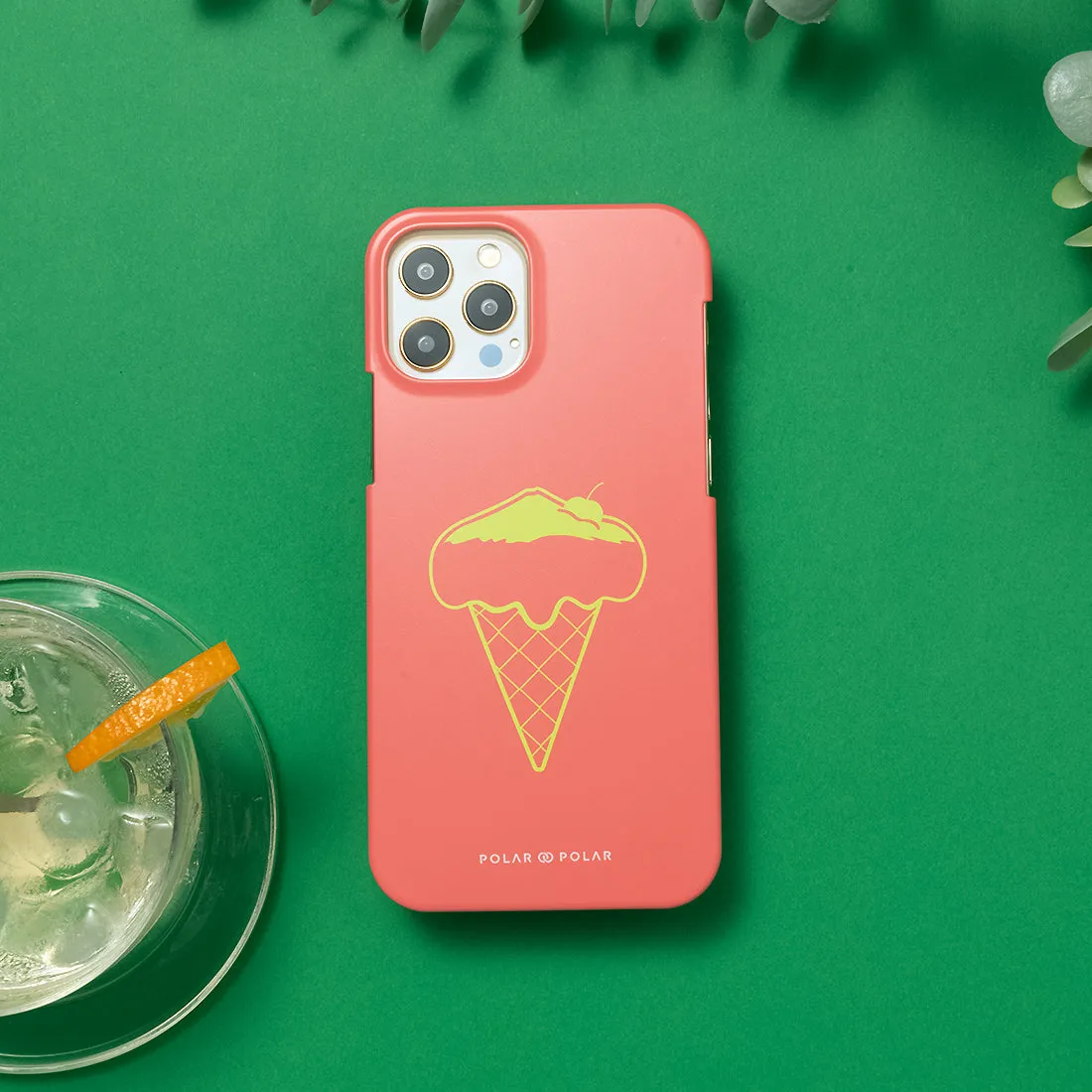 Fujisan Coral Ice Cream - iPhone XR Custom Case