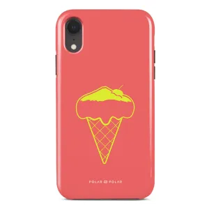 Fujisan Coral Ice Cream - iPhone XR Custom Case