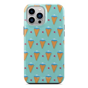 Fujisan Lake Blue Ice Cream Custom - iPhone 14 Pro Max Case