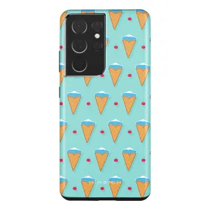 Fujisan Lake Blue Ice Cream Custom - Samsung Galaxy S21 Ultra 5G Case