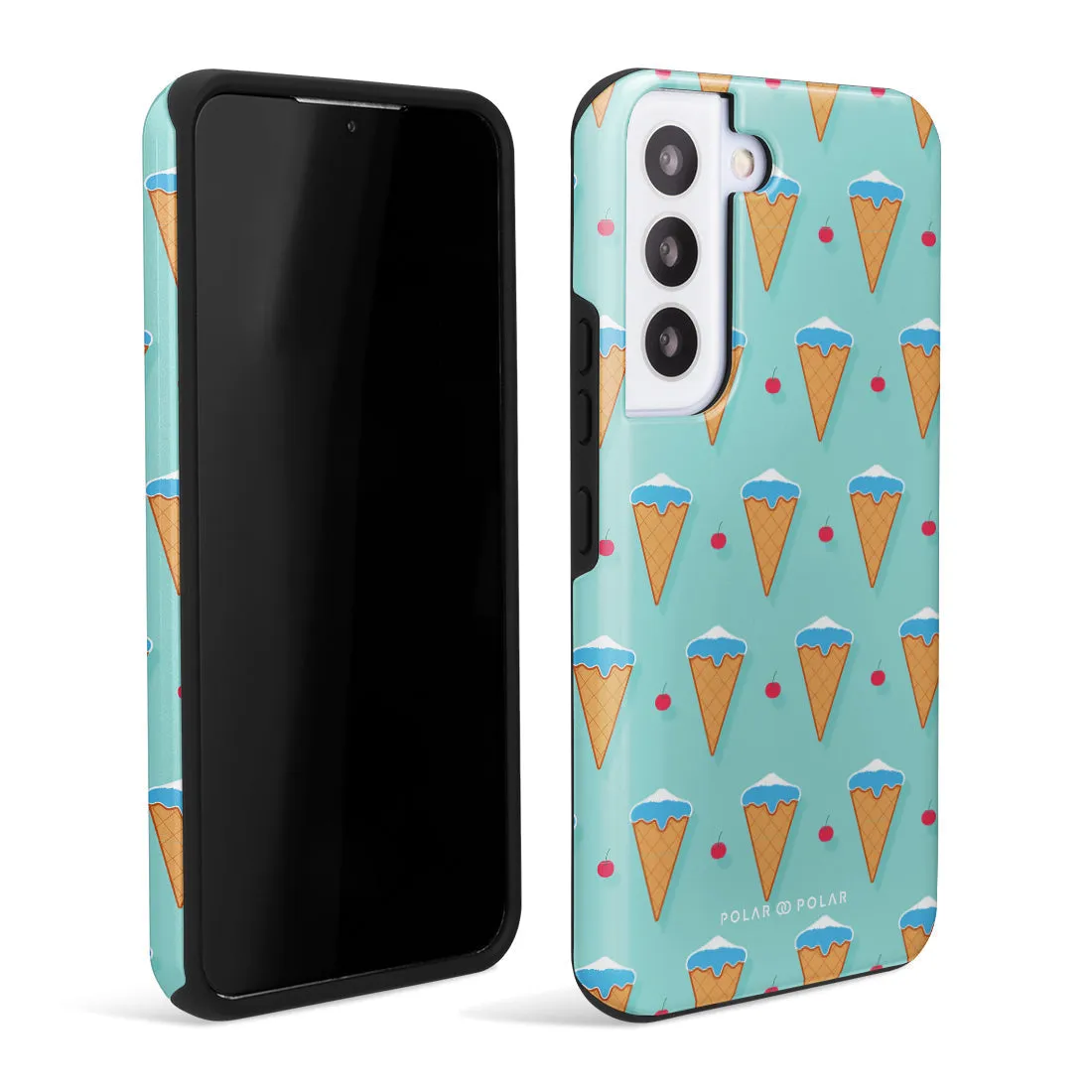 Fujisan Lake Blue Ice Cream Custom - Samsung Galaxy S22 5G Case