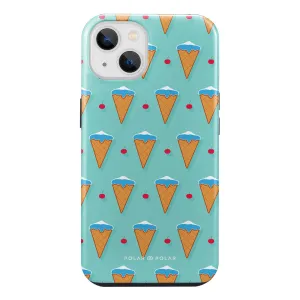 Fujisan Lake Blue Ice Cream - iPhone 13 Case