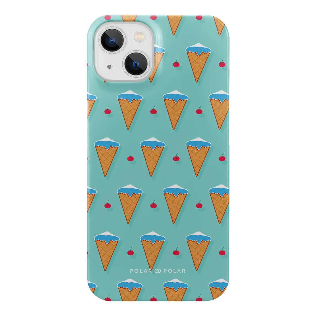 Fujisan Lake Blue Ice Cream - iPhone 13 Case