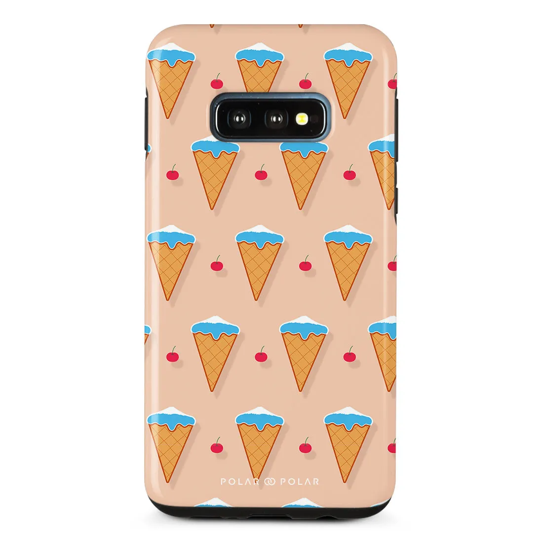 Fujisan Peach Ice Cream Custom - Samsung Galaxy S10E Case